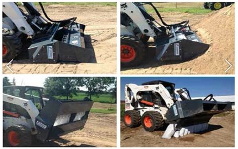 skid steer sand bagging attachment|probagger sandbagging bucket.